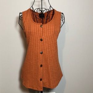 NWT W5 Orange Top